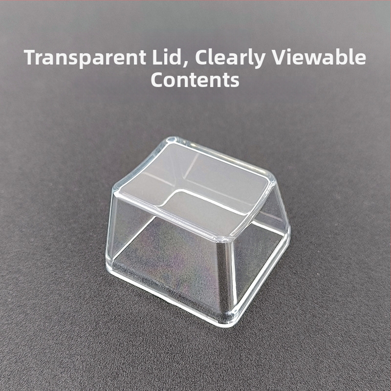 Box na ukladanie keycapov s mačacou labkou pre mechanickú klávesnicu – prispôsobené silikónové balenie pre jeden keycap