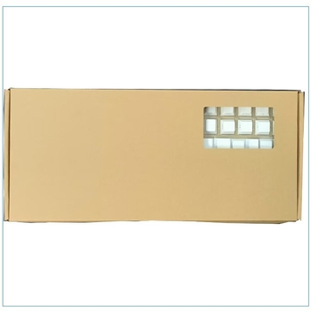 Keycap saugyklos dėžutė su dangteliu, PET plastikas, įpakavimo dėžutė, logotipo spausdinimas įmanomas