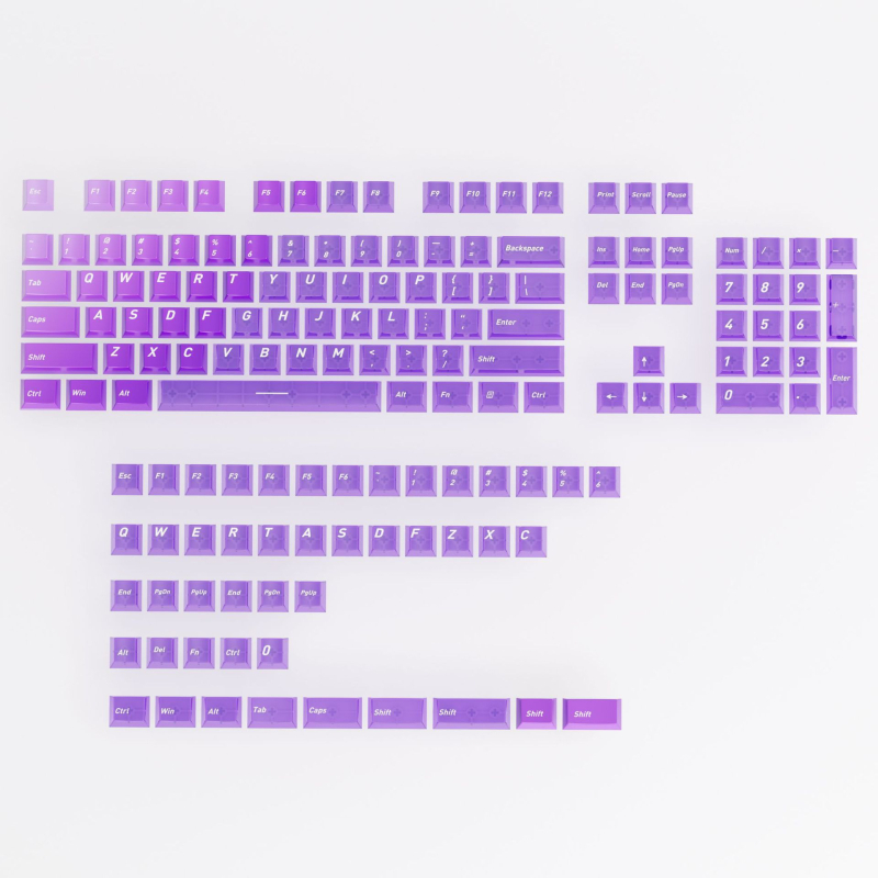 Εξατομικευμένα καλύμματα πλήκτρων για μηχανικά πληκτρολόγια — Sublimation, ABS υλικό, υψηλή παραμετροποίηση