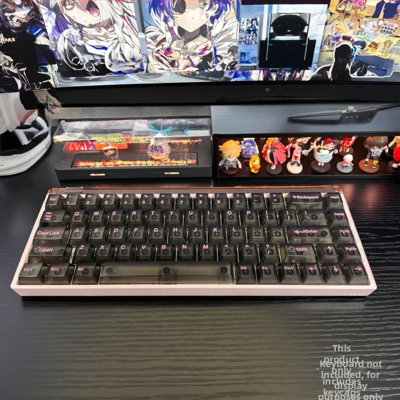 Set klávesových vrchnák pre mechanické a magnetické osi klávesnice, Night Demon dizajn, kompletný set, 500 g, blister balenie, autorizovaná súkromná značka