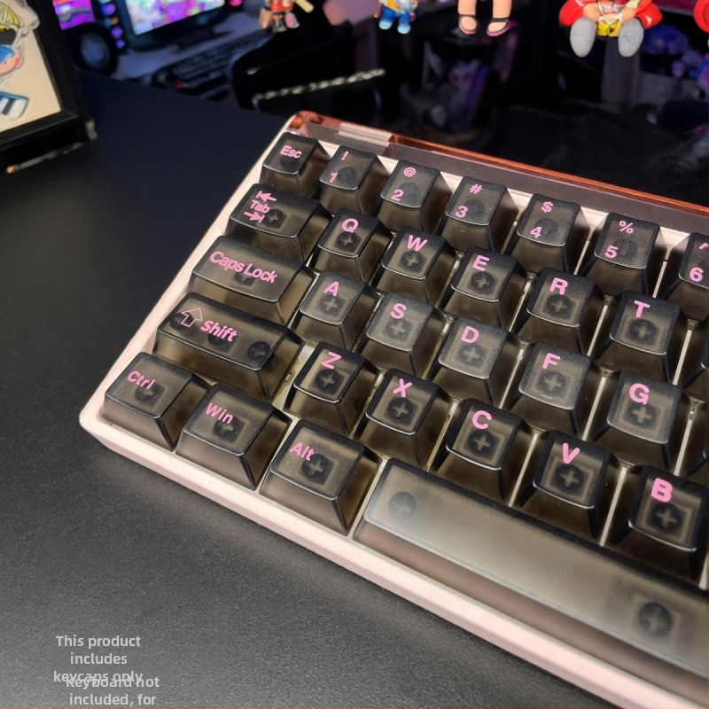 Set klávesových vrchnák pre mechanické a magnetické osi klávesnice, Night Demon dizajn, kompletný set, 500 g, blister balenie, autorizovaná súkromná značka