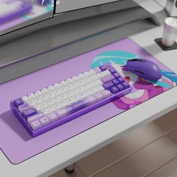 Keycap za mehaničku tipkovnicu, model QSA, sublimacija, kompatibilan s Cross stem i Cross-axis tipkovnicama, materijal: Drugo, težina: 500 g