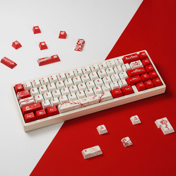 Thorns Rose PBT keycap za mehaničku tipkovnicu – petostruka sublimacija, magnetna os