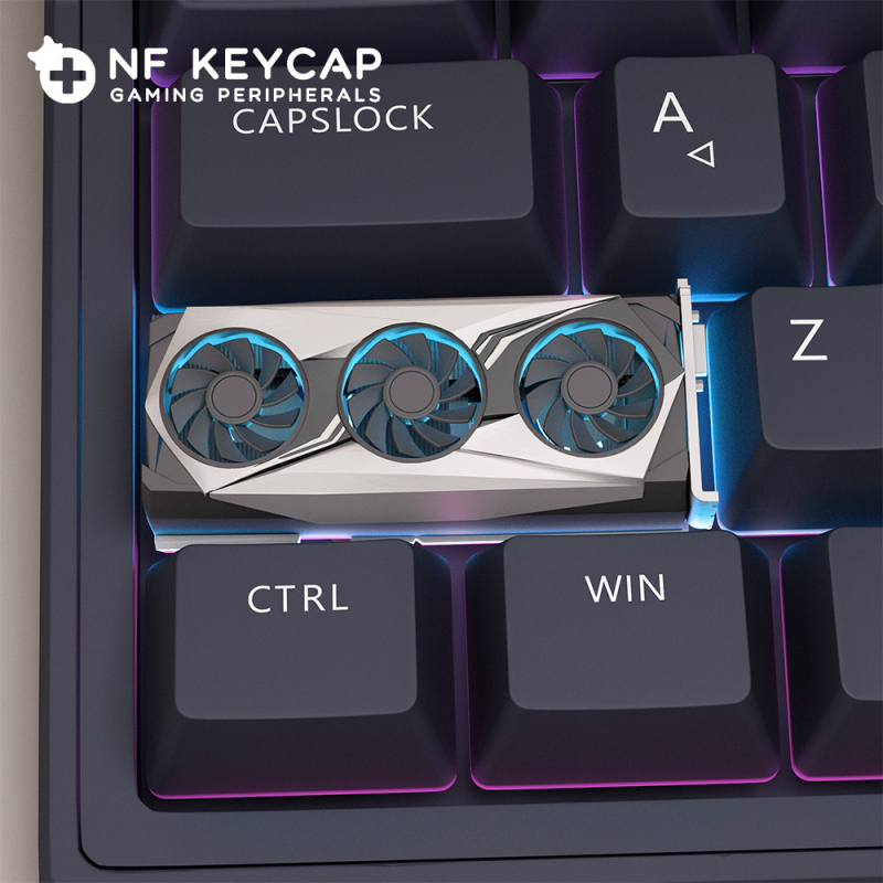 Kapica tipke za mehaničku tipkovnicu - prozirna, gaming, prilagođena, ESC (Model: Triangle Continent Action)