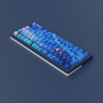 Σετ καπακιών πλήκτρων PBT για μηχανικό πληκτρολόγιο με διχρωμία έγχυσης και πλευρική χαρακτική, συμβατό με όλα τα μοντέλα, 98+ πλήκτρα