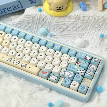 Line Puppy PBT keycap s petostrukim sublimacijom, XDA profil, kompatibilan s većinom mehaničkih tipkovnica, sublimacijski proces, 1-godišnje jamstvo
