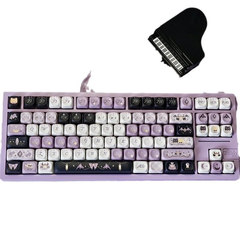 MOA Woven Witch petostranični PBT keycaps za univerzalnu mehaničku tipkovnicu – prilagodljivi, vodootporni