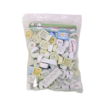 Osmokutni PBT kapica za tipke, petostruka sublimacija, MOA-kompatibilno (Model JM01; Materijal: PBT; Obrada: Sublimacija; Težina: 300 g)