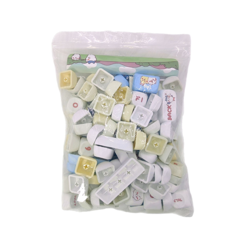 Osmokutni PBT kapica za tipke, petostruka sublimacija, MOA-kompatibilno (Model JM01; Materijal: PBT; Obrada: Sublimacija; Težina: 300 g)