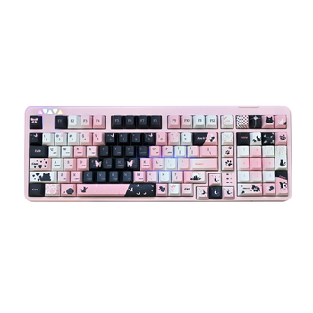 Set de keycap PBT pentru tastatură mecanică — sublimare pe cinci fețe, compatibil cu Key Cap
