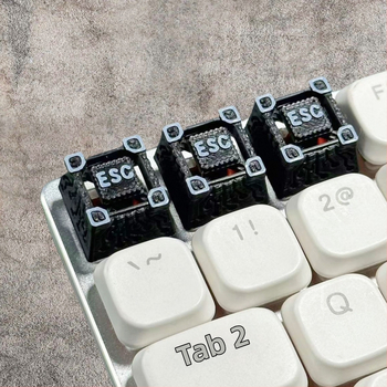 Asmeninis ESC klavišo dangtelis, modelis XH009, belaidis, Cross-shaft mechaninei klaviatūrai, rankų darbo