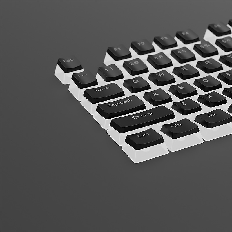 Keycap u puding stilu, ABS materijal, opća kompatibilnost, 1 godina jamstva