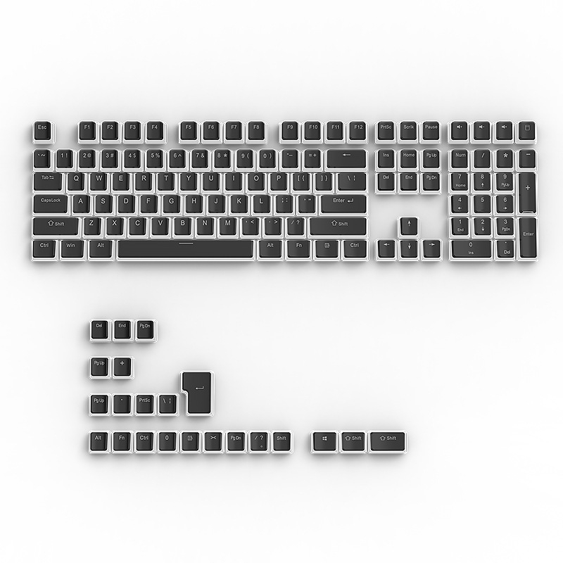 Keycap u puding stilu, ABS materijal, opća kompatibilnost, 1 godina jamstva