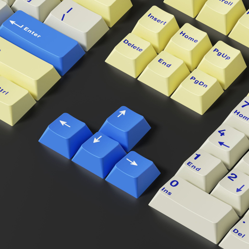 PBT dye-sublimation keycaps για καθολικές μηχανικές πληκτρολόγια, περιλαμβάνει εργαλείο αφαίρεσης κλειδιών και συσκευασία, διαθέσιμη εξατομίκευση, 1 έτος εγγύηση