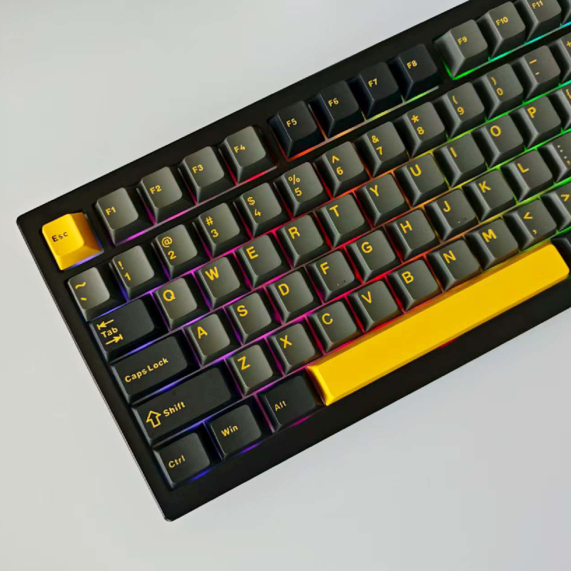 PBT trodijelne sublimacijske DIY keycaps za mehaničku tipkovnicu od 128 tipki
