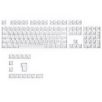 Set plastičnih poklopaca tipki, bočno gravirano, 119 tipki, univerzalna kompatibilnost, dvostruko ubrizgavanje