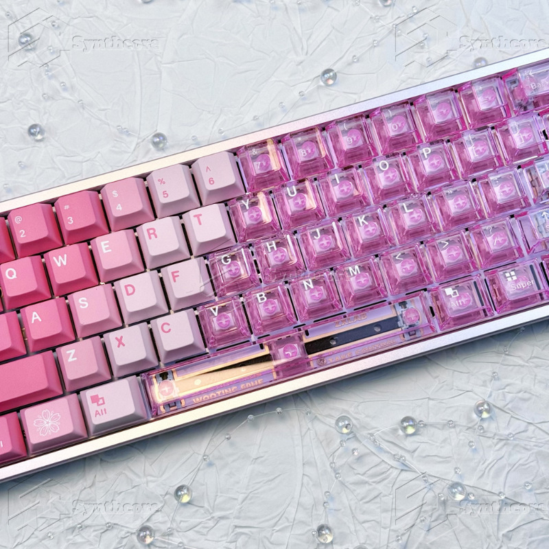 Synthcore μηχανικό πληκτρολόγιο, ABS υλικό, ενσύρματο, έως 87 πλήκτρα, μηχανικοί διακόπτες