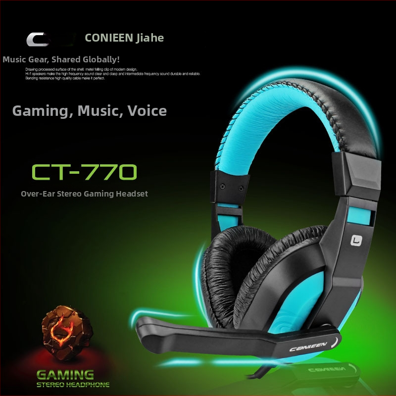 CD-770 žični gaming headset za PC s mikrofonom, 3,5 mm priključak
