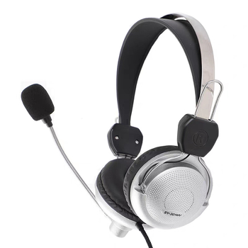 Vezetékes számítógépes headset SY-301 | 3,5 mm csatlakozó | 1,6 m kábel | mikrofon