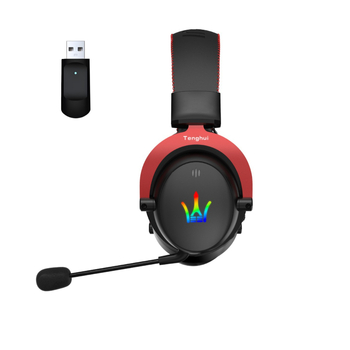 Vezeték nélküli gamer fejhallgató, 50 mm meghajtók, 20–20000 Hz, 32 Ω impedancia, 3,5 mm csatlakozó, beépített mikrofon