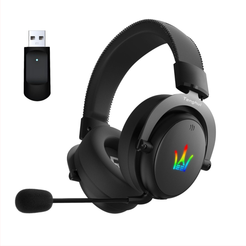Bezdrôtový herný headset, 50 mm ovládače, 20–20000 Hz, impedancia 32 Ω, 3,5 mm jack, zabudovaný mikrofón