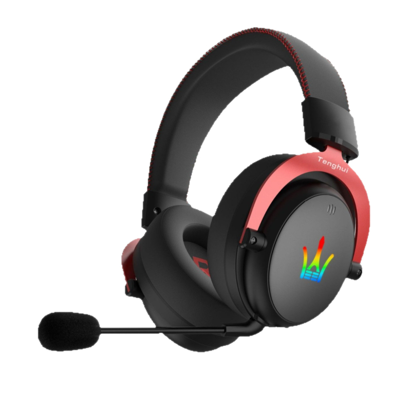 Vezeték nélküli gamer fejhallgató, 50 mm meghajtók, 20–20000 Hz, 32 Ω impedancia, 3,5 mm csatlakozó, beépített mikrofon