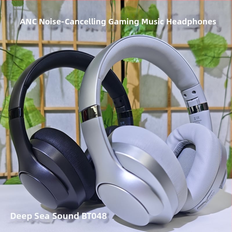 Gaming slúchadlá s aktívnym potlačením hluku, Bluetooth 5.4, nízka latencia pre Esports, výdrž batérie viac než 8 hodín, dosah 15 m