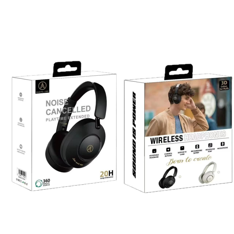 960BT Privatni model bežične gaming slušalice Bluetooth 5.3, domet 10 m, trajanje baterije više od 8 sati, stereo