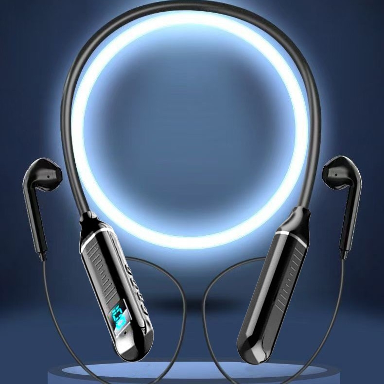 Bezvadu monitoru ausu austiņas ar kakla karājuma dizainu tiešraidei | 3,5 mm ligzda, 50 Hz–18 kHz, 32 Ω, bez mikrofona