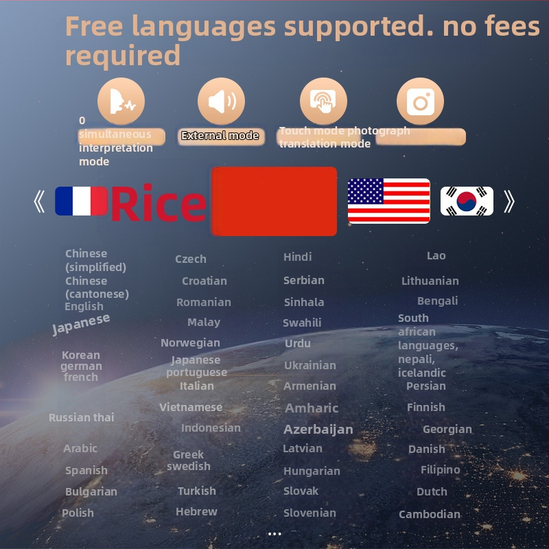 V16 Vertimo ausinės Bluetooth 4.0, USB 3.0, 200 mAh, suderinamos su iOS ir Android