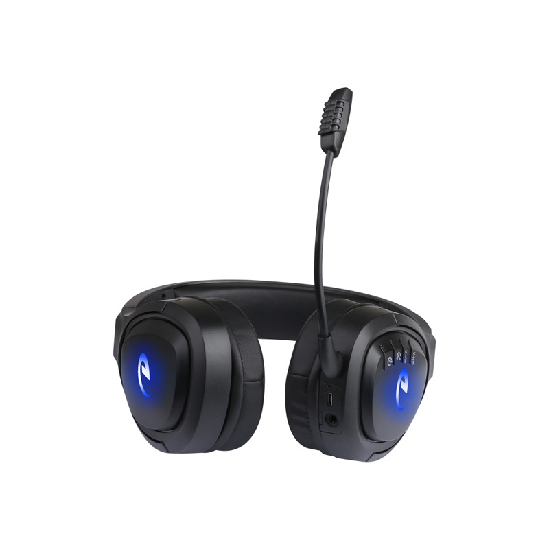 Gaming Bluetooth Ακουστικά με Μικρόφωνο – Στερεο HiFi, LED Φωτισμός, 5.1, Εμβέλεια 20 μ, Μπαταρία 4–8 ωρών