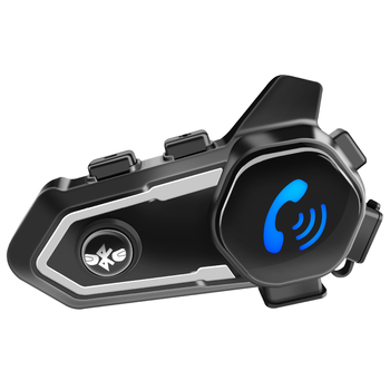 Bluetooth slušalica za kacigu motocikla, otporna na vodu, redukcija buke, dvostruki interkom za vožnju
