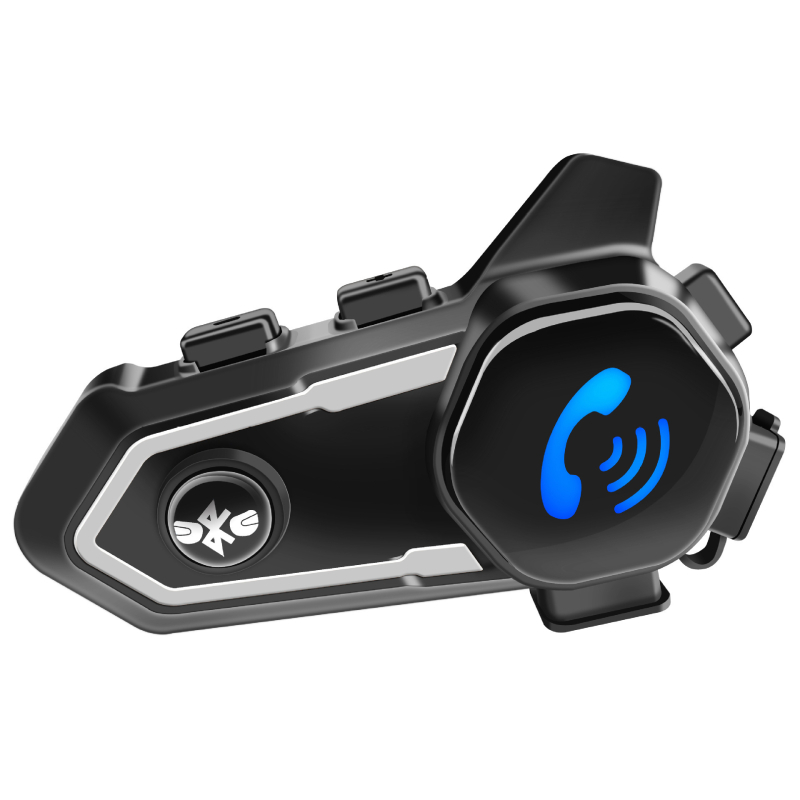 Bluetooth slušalica za kacigu motocikla, otporna na vodu, redukcija buke, dvostruki interkom za vožnju