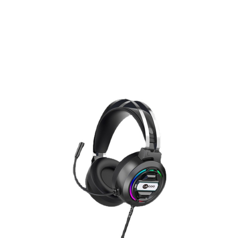 Lecoo HT401 žične gaming slušalice, 50 mm zvučnici, 3,5 mm inline priključak, ugrađeni mikrofon, na glavu