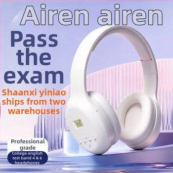 Auben bezvadu austiņas CET-4/ CET-6 klausīšanai, uz galvas uzliktas, 250 g, FM radio