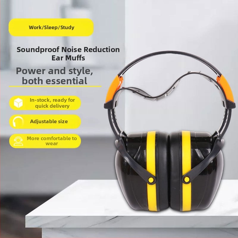 Protecții auditive cu bandă de cap reglabilă, reducere zgomot SNR 30 / NNR 30, căptușite cu burete dens