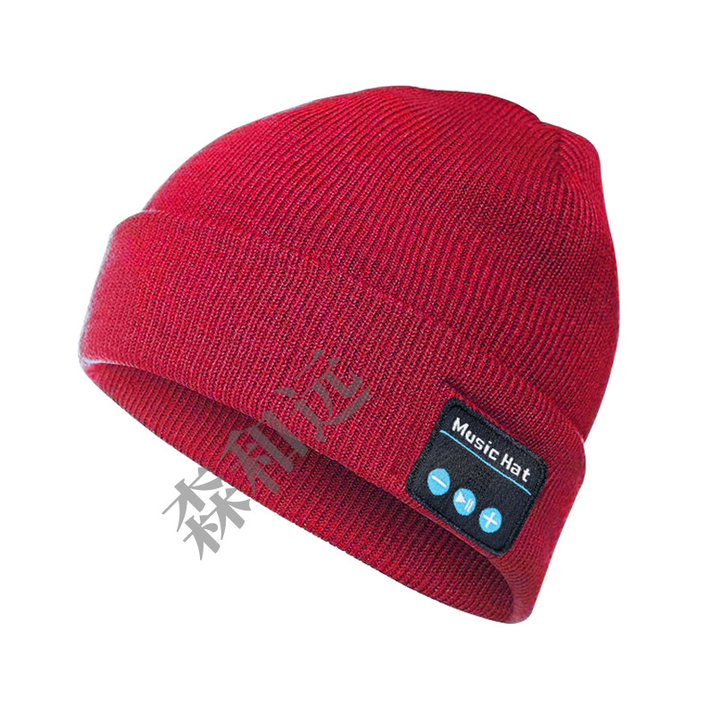 Bluetooth muzikos kepurė su įmontuotais stereo garsiakalbiais ir LED apšvietimu, 15 m diapazonas, Bluetooth 5.4, baterijos veikimo laikas daugiau nei 8 valandos