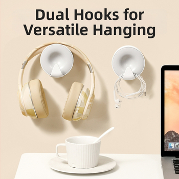 Στήριγμα ακουστικών τοίχου — αποθήκευση ακουστικών τύπου over-ear, μοντέλο Headphone wall mount, βάρος 45 g