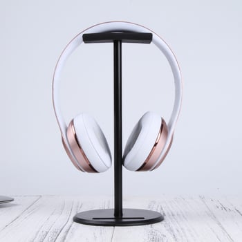 Stalak za slušalice na stol – odvojiva aluminijska legura, OEM logo; kompatibilan Beats, Bose, Sony, B&W, HIFIMAN, Marshall, AirPods Max; Model X1; Težina 105 g