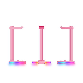 RGB osvijetljeni stolni držač za slušalice