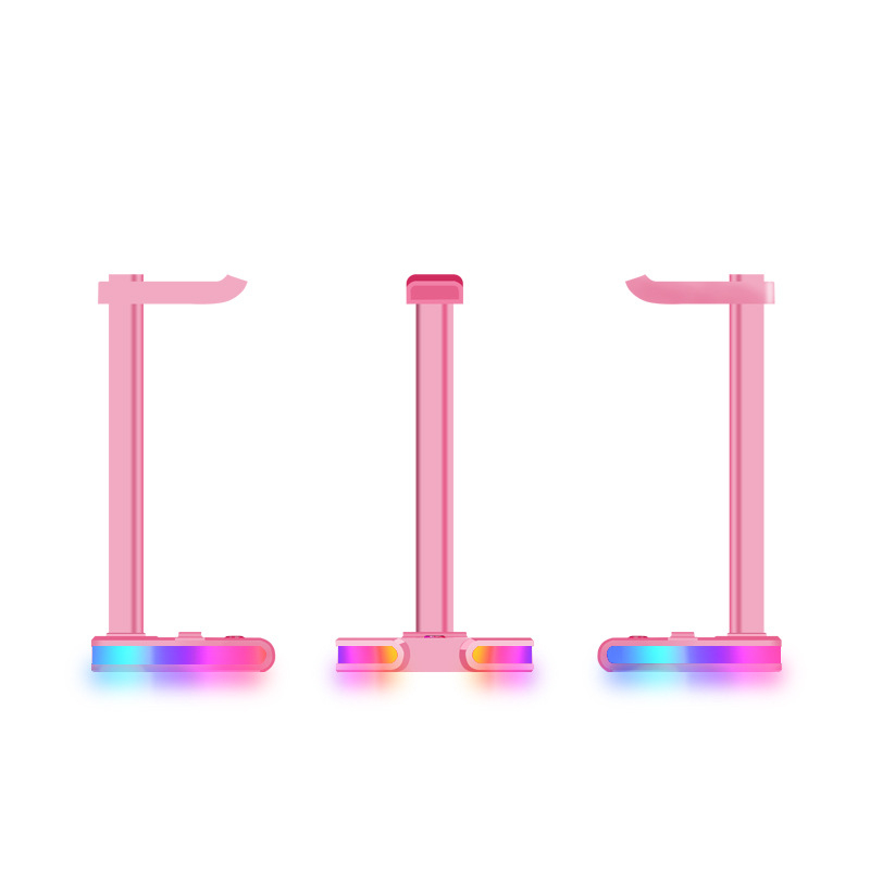 RGB osvijetljeni stolni držač za slušalice