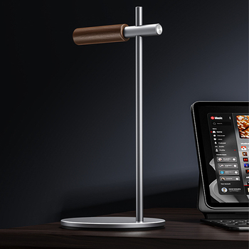 Hliníkový stojan na slúchadlá pre stolné použitie, Model Aluminum alloy headphone stand 02, Huaming Technology, Prispôsobiteľný
