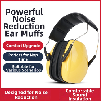 Protecții pentru urechi cu carcasă ABS, reducere zgomot 30 dB, căptușeală interioară din material cu densitate înaltă pentru medii zgomotoase