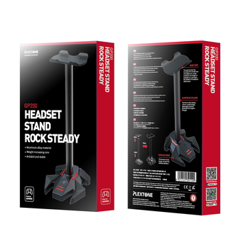 Pu Ji GP200 - Suport pentru căști, aliaj de aluminiu, detașabil, pentru afișaj și agățare căști