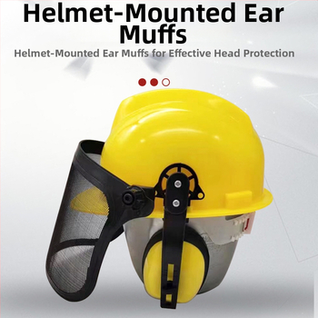 Protecții auditive cu bandă pentru cap, izolare fonică, construcție ABS+PVC, căptușeală din burete