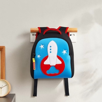 Cuier de ușă pentru căști și rucsac, cârlige duble, oțel carbon, stil modern minimalist, mobil, fără găuri