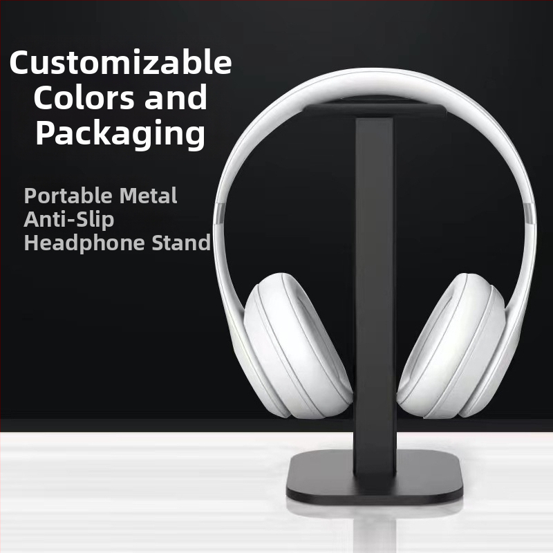 Stojan na slúchadlá Bluetooth na stol, model Z-13 — hliníková zliatina + silikón, vhodný pre stolné použitie, s odnímateľným skladovacím rámom a 1-ročnou zárukou