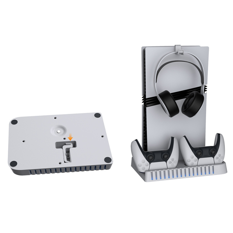 PlayStation 5 βάση ψύξης και φόρτισης - Tp5-5505, USB-C, ABS περίβλημα, φόρτιση και διάχυση θερμότητας