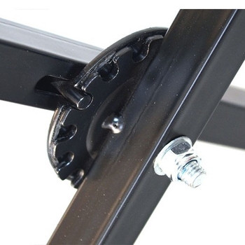 Suport pentru tastatură electronică - pliat, portabil; oțel cu carbon înalt; model obișnuit; pentru tastatură electronică