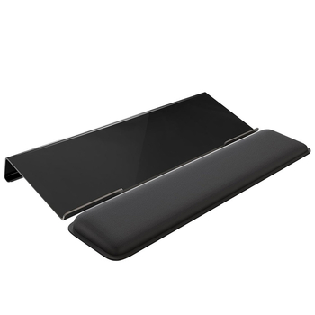 Ergonomiska tastatūras statīva priekš darba ar datoru, Z formas pacēlāja tastatūras turētājs, modelis 240208, saderīgs ar lielāko daļu tastatūru, birojam